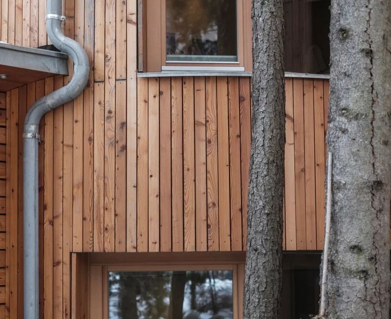 Holzfassade